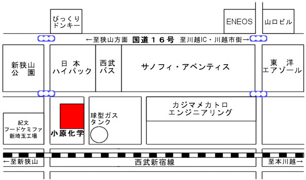 アクセスマップ